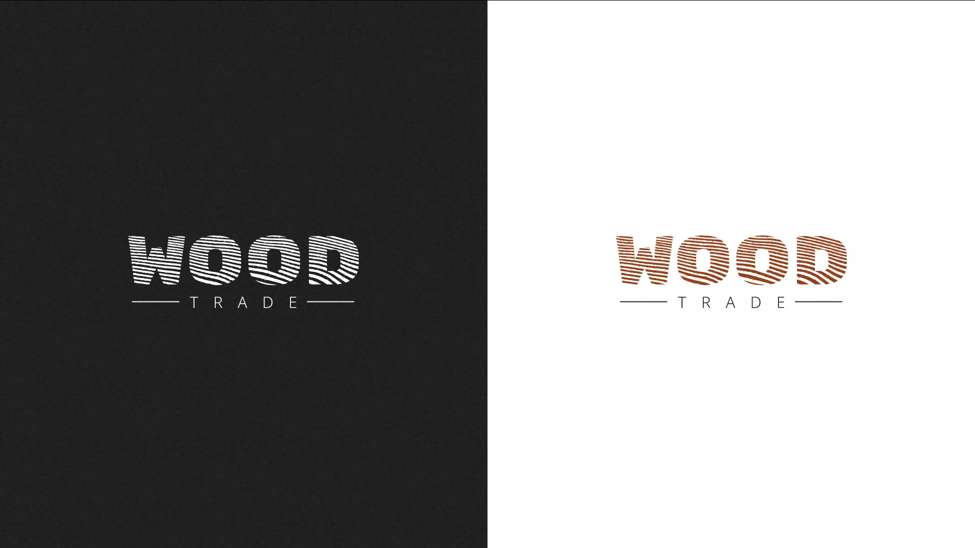 Разработка логотипа для компании «Wood Trade» в Жердевке