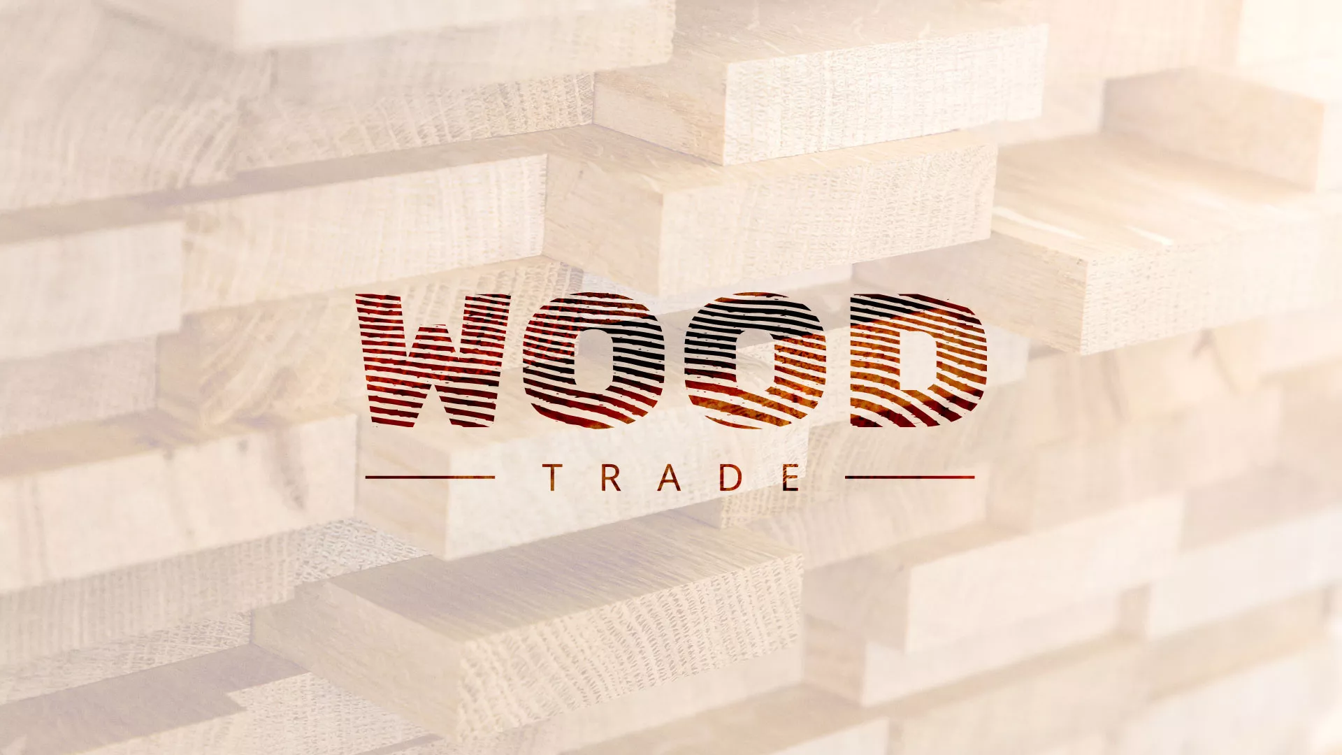 Разработка логотипа для компании «Wood Trade» в Жердевке