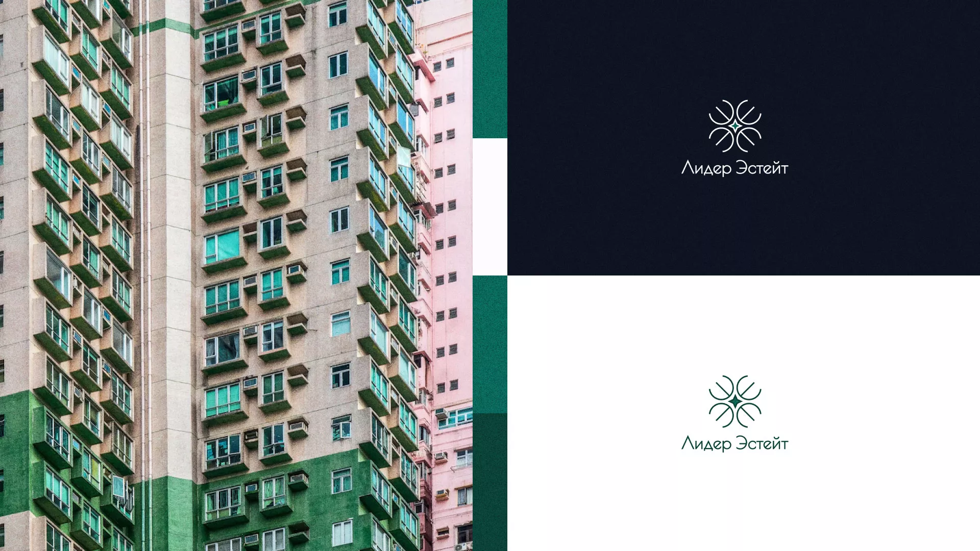 Создание логотипа компании «Лидер Эстейт» в Жердевке