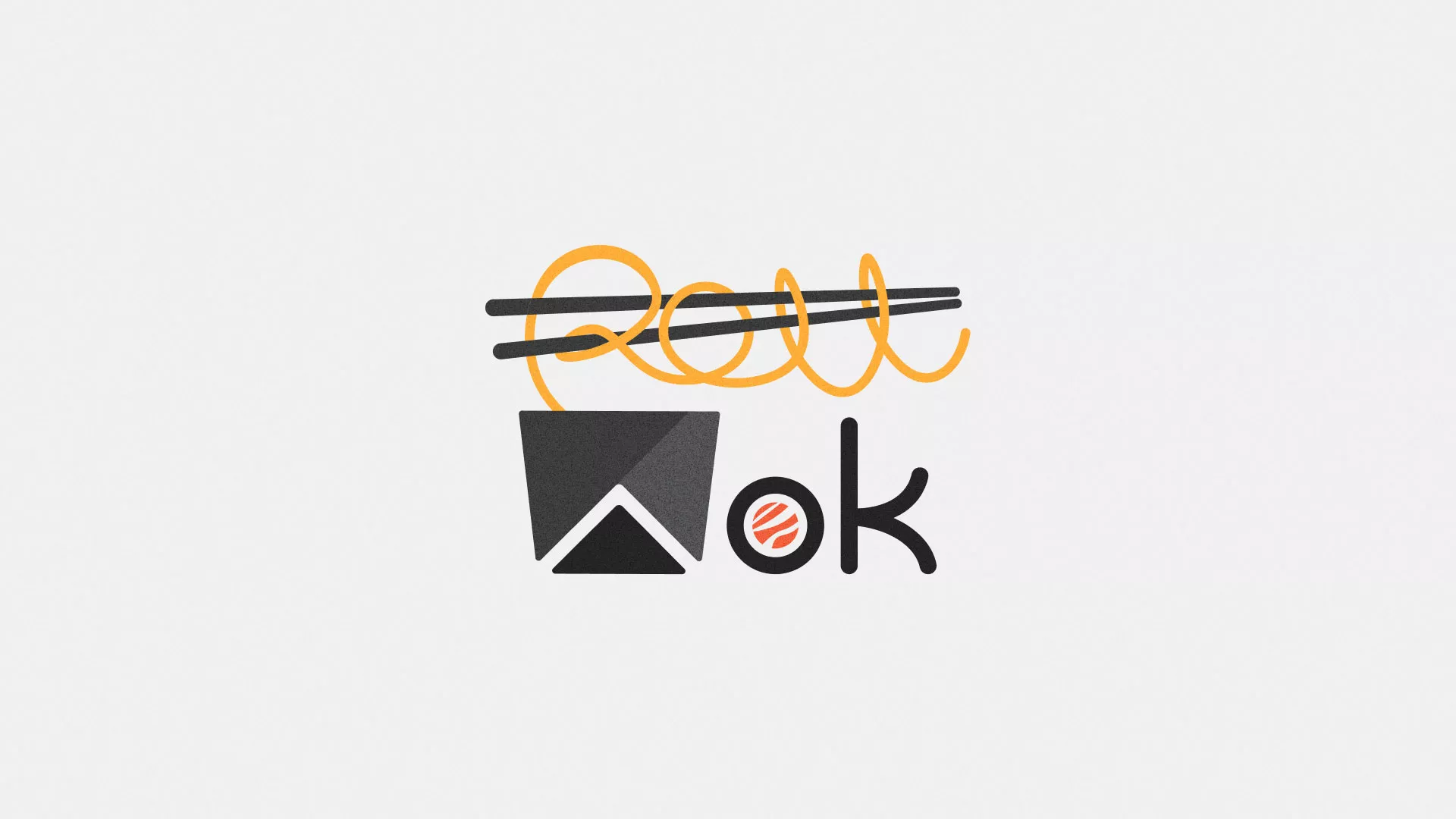 Разработка логотипа в Жердевке для суши-бара «Roll Wok Club» Разработка логотипа в Жердевке для суши-бара «Roll Wok Club»