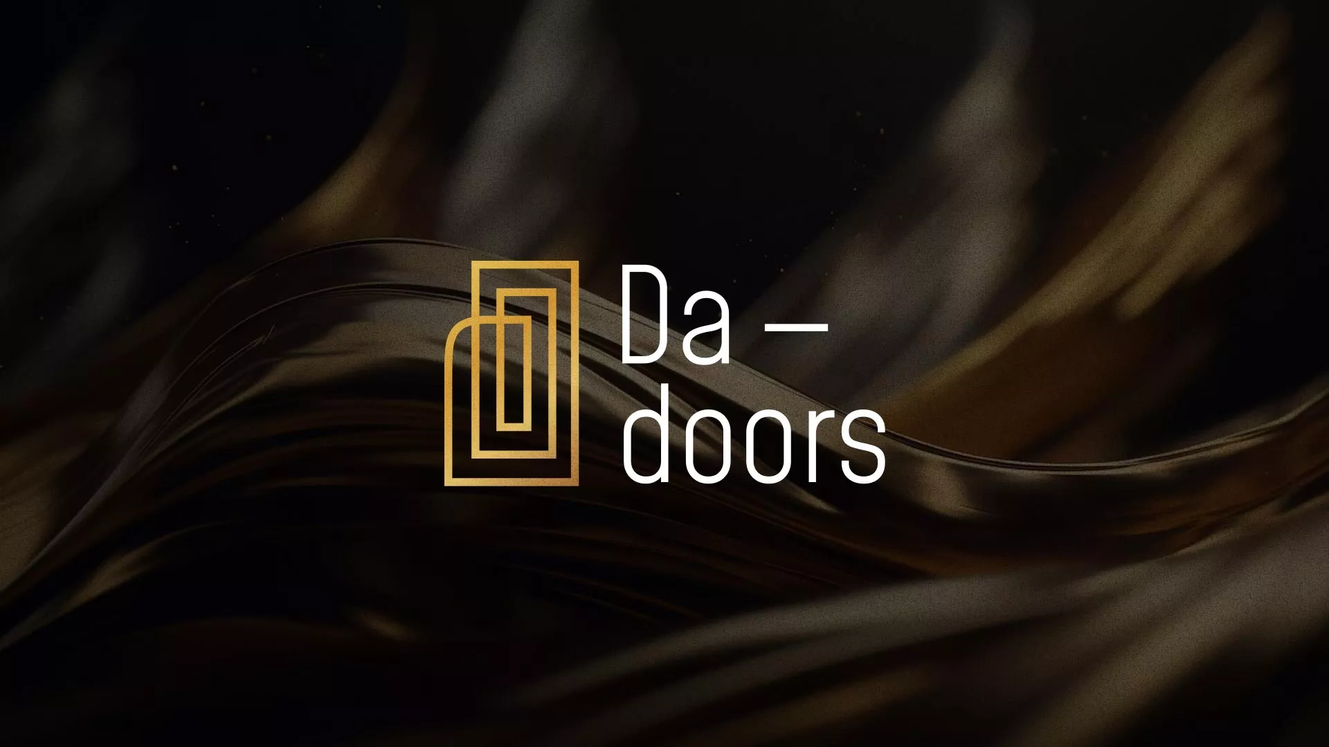 Разработка логотипа для компании «DA-DOORS» в Жердевке